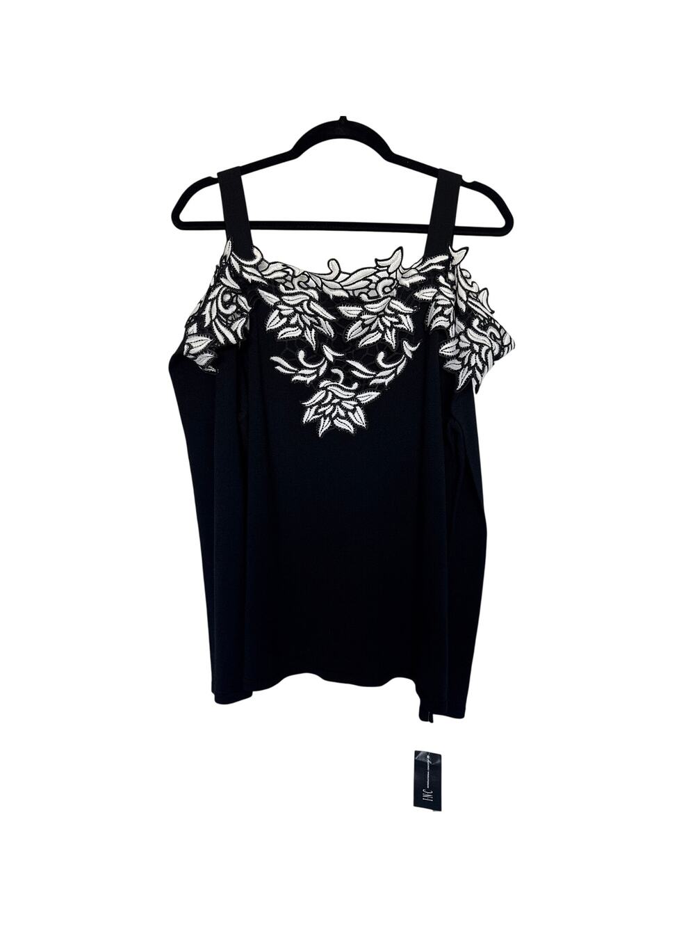 NWT I.N.C. Appliquéd Off-The-Shoulder Sweater, XXL